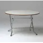 Table Rabattable Pliante Ronde Isotop Chromé Ø1200 Spim