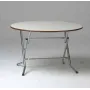 Table Rabattable Pliante Ronde Isotop Chromé Ø900 Spim