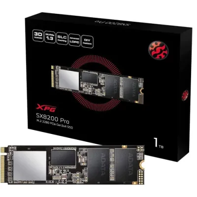 DISQUE DUR INTERNE ADATA SX8200 PRO 1TO SSD M.2