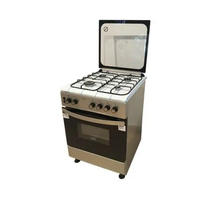 Cuisinière À Gaz SEG 60 Cm Avec Thermocouple -Silver