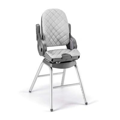 Chaise haute original 4IN1  SILVER