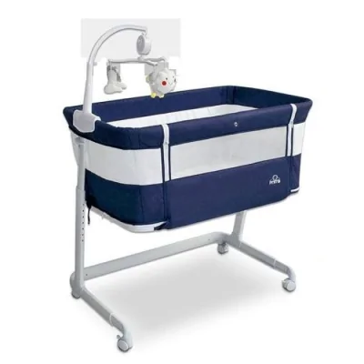 BERCEAU CÔTE MAMAN PRIMA  BLEU