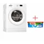 Lave Linge Frontale 6éme Sens Whirlpool 9 Kg -Blanc + DIXAN OFFERT