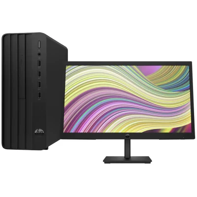 Pc De Bureau HP Pro 290 G9 I3 12É Gén 8Go 1To + Ecran 22\" - Noir