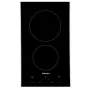 Plaque De Cuisson Focus 2 Feux Domino Vitro Céramique -Noir