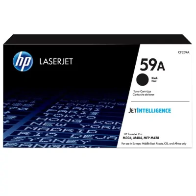 CARTOUCHE DE TONER HP 59A NOIR LASERJET ORIGINALE / 3000 PAGES CF259A