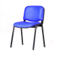 Chaise Attente ISO 1 Place Sans Accoudoirs -Bleu