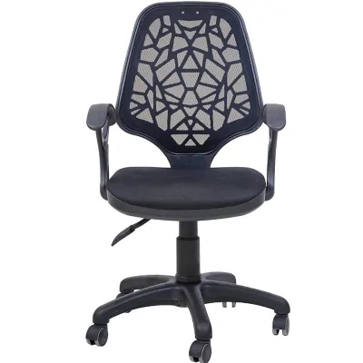 Chaise Secrétaire PETEK Avec Accoudoirs -Noir