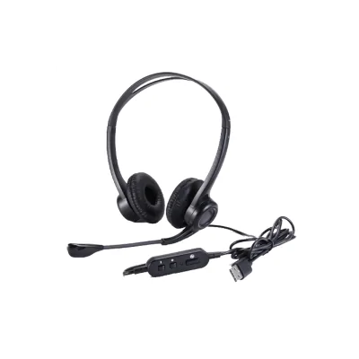 MICRO CASQUE USB UPTEC AVEC SUPPRESSION BRUIT AMBIANT