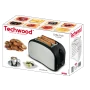 Grille Pain Techwood 800w -Noir & Inox