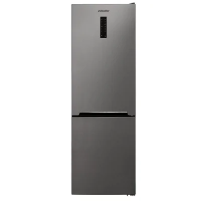 Réfrigérateur Combiné Newstar 400 Litres NoFrost -Inox