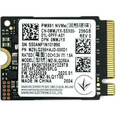 Sаmsuпg 256GB PCIe NVMe 2230 SSD (PM991) (OEM) 30MM