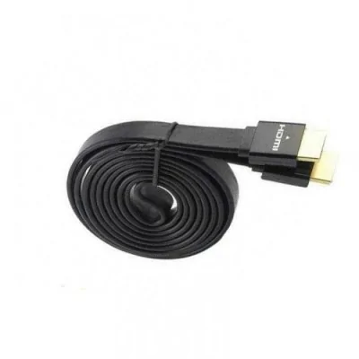 CÂBLE HDMI VERS HDMI EXTRA PLAT HDTV - 5 MÈTRES