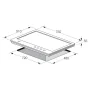 Plaque De Cuisson Focus 5 Feux 75Cm -Inox