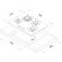 Plaque De Cuisson FOCUS 70Cm