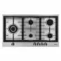 Plaque De Cuisson Focus 5 Feux 90 Cm -Inox