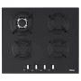 Plaque De Cuisson Focus 4 Feux 60 Cm Fonte Termocouple -Noir