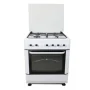 Cuisinière À Gaz ProCook 60Cm 4 Feux -Blanc