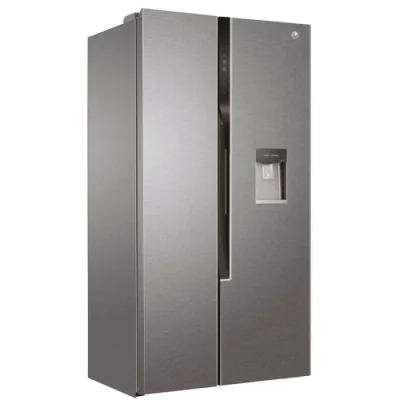 Réfrigérateur Side By Side Hoover 500L NoFrost -Silver