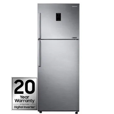 Réfrigérateur Samsung Twin Cooling Plus 500L + Afficheur -Silver
