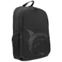 SAC À DOS GAMER  POUR PC PORTABLE 15.6\'\' WHITE SHARK SCOUT - NOIR