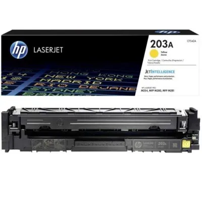 Cartouche De Torner Jaune Authentique HP 203A Pour Laserjet