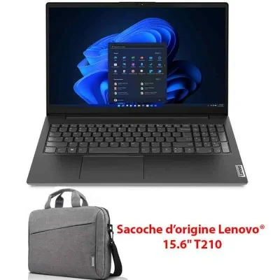 Pc Portable LENOVO V15 G3 IAP I5 12E Gén 16Go/256Go SSD - Noir