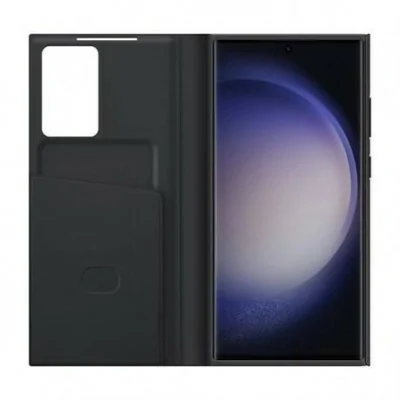 Galaxy S23 Ultra Smart View Wallet cover- NOIR