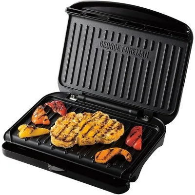 Barbecue Grill Électrique Russell Hobbs Georges Foreman 1650W -Noir