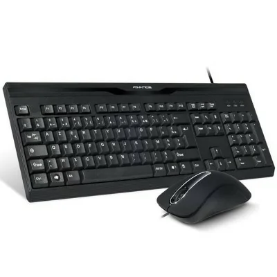 Pack clavier + Souris optique filaire Advance Starter Desktop - AZERTY