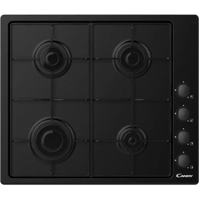 Plaque de cuisson CANDY 4 feux 60 cm -Noir