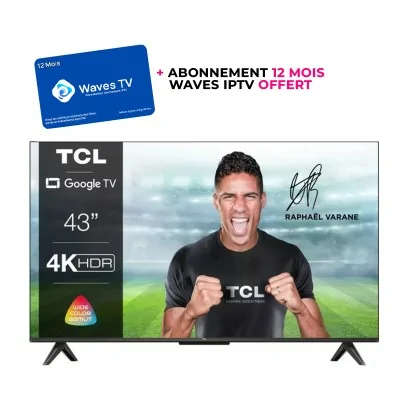 TV TCL P735 43\" LED UHD 4K  Smart TV  Android