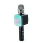 Microphone Karaoke avec effets lumineux - Partybtmic2bk