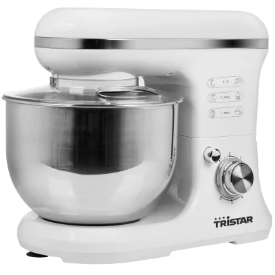 Robot pétrin 1200W TRISTAR -Blanc