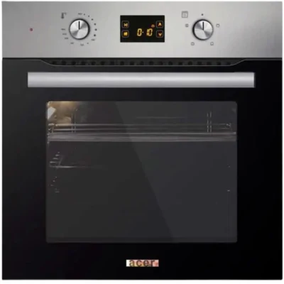 Four Encastrable Électrique ACER 60 Cm Avec Afficheur 2300 W -Inox chez affariyet pas cher