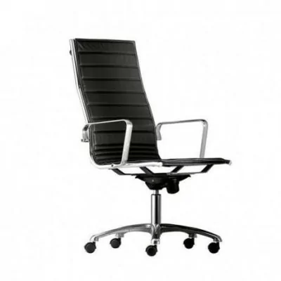 Chaise De Direction MONACO HD Base Chrome