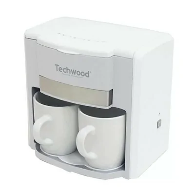 Cafetière 2 tasses DUO TECHWOOD Chez affariyet pas cher