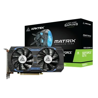 Carte Graphique Arktek GeForce GTX 1660 Ti 6GB Dual Fans