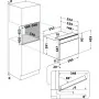 Micro Onde Encastrable ARISTON -Noir & Inox