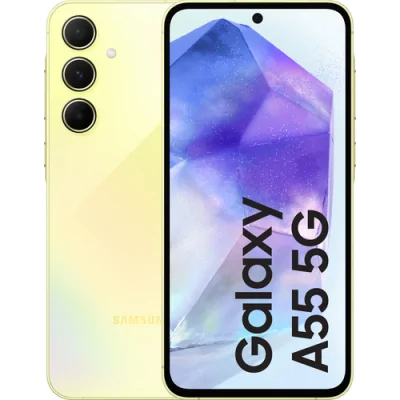 Smartphone Samsung A55 5G 8Go 256Go - Jaune