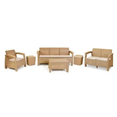 Salon Carthage 8 Places Sotufab -Brun
