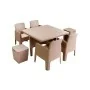 Salon Gammarth 4 Places + 2 Tabourets Coffres SOTUFAB Chez affariyet pas cher