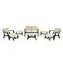 Salon Central Park 4Places Confort Bois Sotufab chez affariyet pas cher