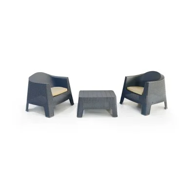 Coin Patio SOTUFAB -Gris chez affariyet pas cher