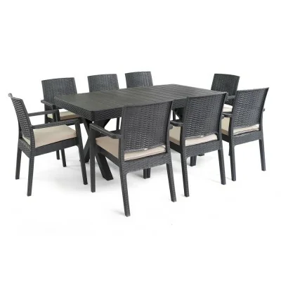 Pack Sofix Marquise 8 Places SOTUFAB -Noir