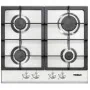 Plaque à Gaz Encastrable PREMIUM 4 Feux 60cm -Inox chez affariye pas cher