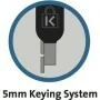 DELL Kensington ClickSafe Verrous de câble - Noir (25 locks with keys + 2 master keys)