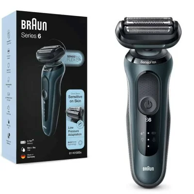 Rasoir Électrique BRAUN Série 6 Wet & Dry  Chez affariyet pas cher