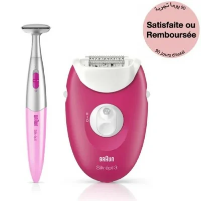 Épilateur BRAUN SILK-3 chez affariyet pas cher