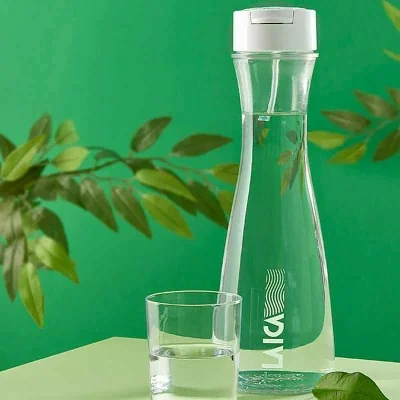 Bouteille filtrante à Eau Laica GlaSSmart en verre  chez affariyet pas cher